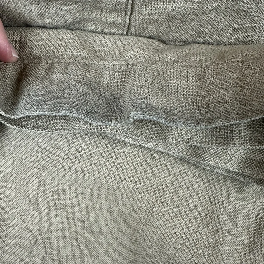 Tommy Bahama Indigo Palms Men's 38 x 32 Tan Beige Classic Chino Linen Cotton